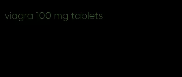 viagra 100 mg tablets