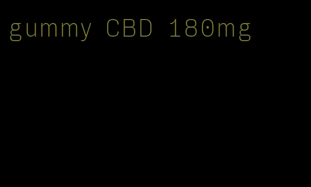 gummy CBD 180mg