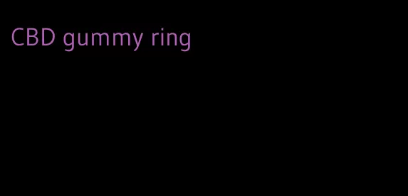 CBD gummy ring