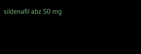 sildenafil abz 50 mg
