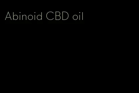 Abinoid CBD oil