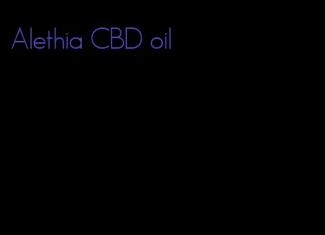 Alethia CBD oil