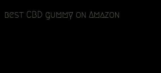 best CBD gummy on Amazon