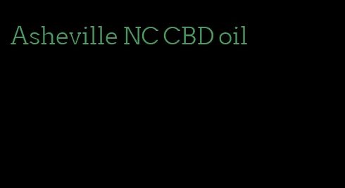 Asheville NC CBD oil