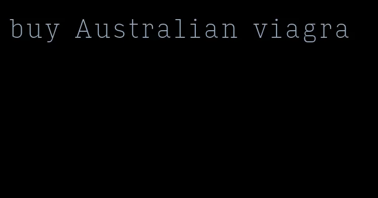 buy Australian viagra
