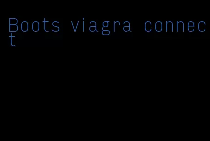Boots viagra connect