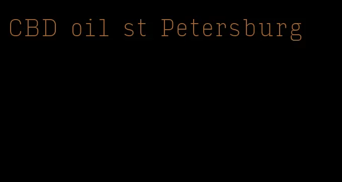 CBD oil st Petersburg