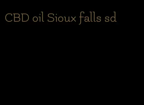 CBD oil Sioux falls sd