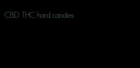 CBD THC hard candies