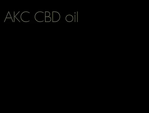 AKC CBD oil