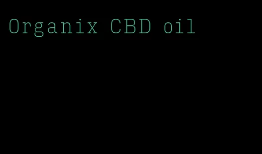 Organix CBD oil