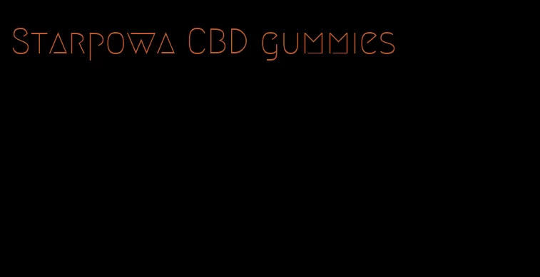 Starpowa CBD gummies