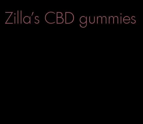 Zilla's CBD gummies