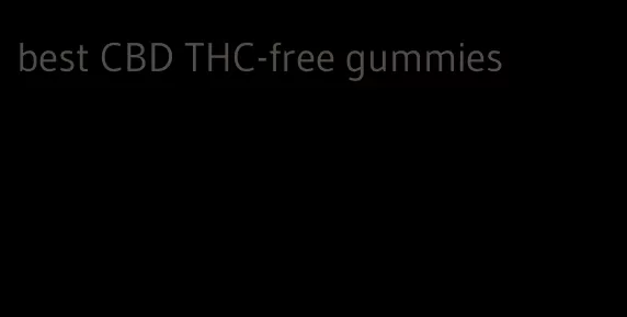 best CBD THC-free gummies