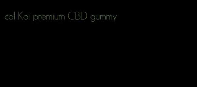 cal Koi premium CBD gummy