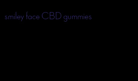 smiley face CBD gummies