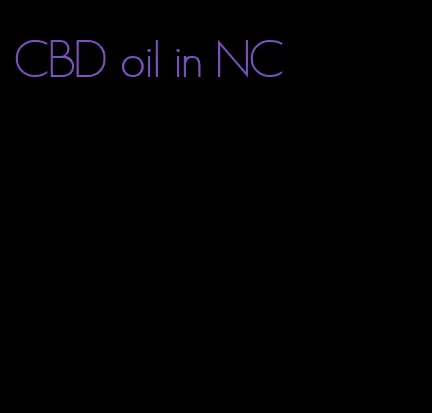 CBD oil in NC