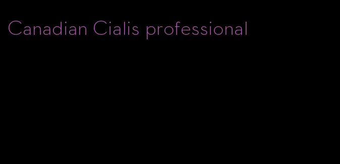 Canadian Cialis professional