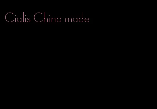 Cialis China made