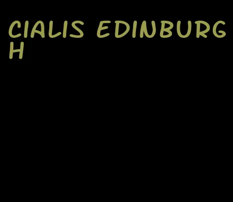 Cialis Edinburgh