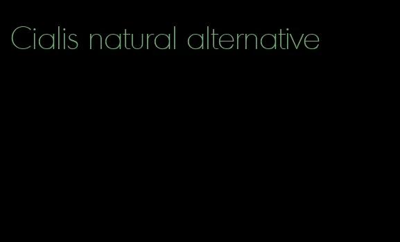 Cialis natural alternative