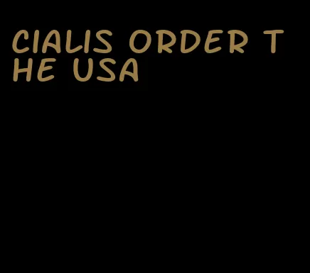 Cialis order the USA