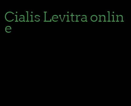 Cialis Levitra online