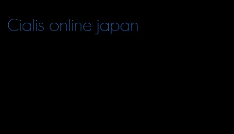 Cialis online japan