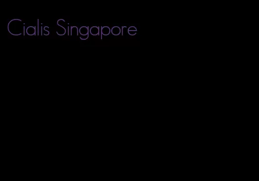 Cialis Singapore
