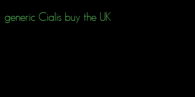 generic Cialis buy the UK