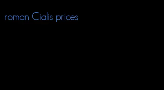 roman Cialis prices