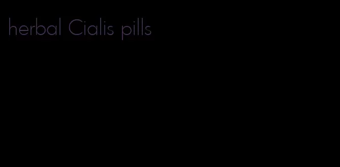 herbal Cialis pills