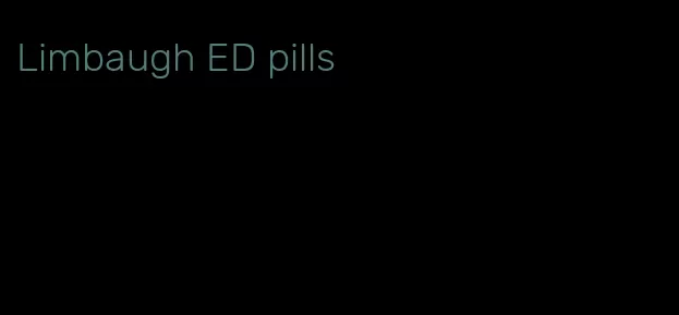 Limbaugh ED pills