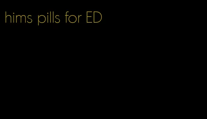 hims pills for ED
