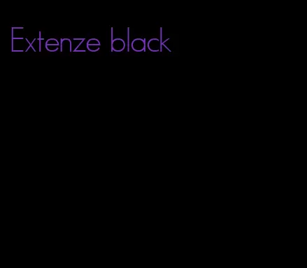Extenze black