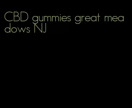 CBD gummies great meadows NJ