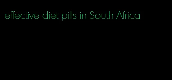 effective diet pills in South Africa