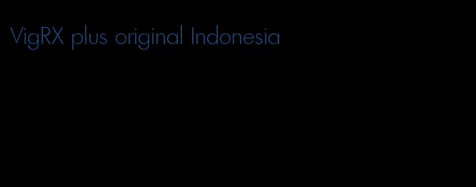 VigRX plus original Indonesia