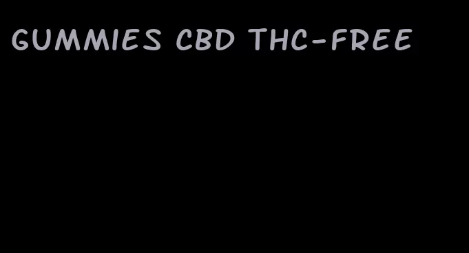 gummies CBD THC-free