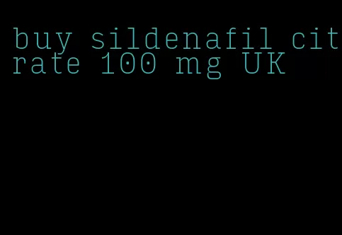 buy sildenafil citrate 100 mg UK