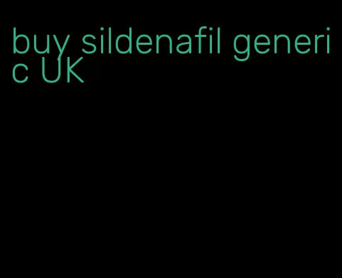 buy sildenafil generic UK