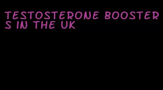testosterone boosters in the UK