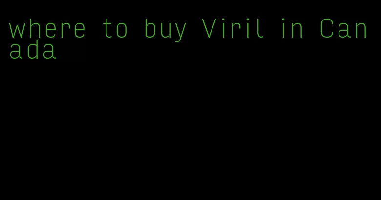 where to buy Viril in Canada