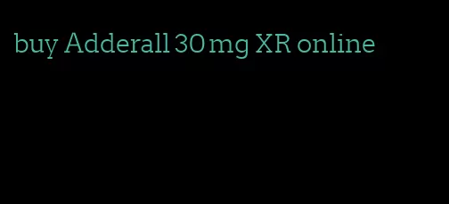 buy Adderall 30 mg XR online