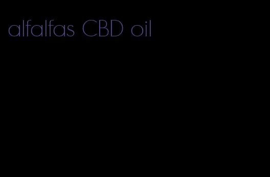 alfalfas CBD oil