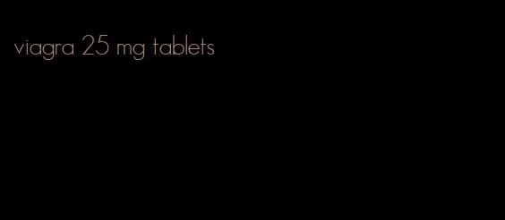 viagra 25 mg tablets