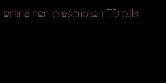 online non-prescription ED pills