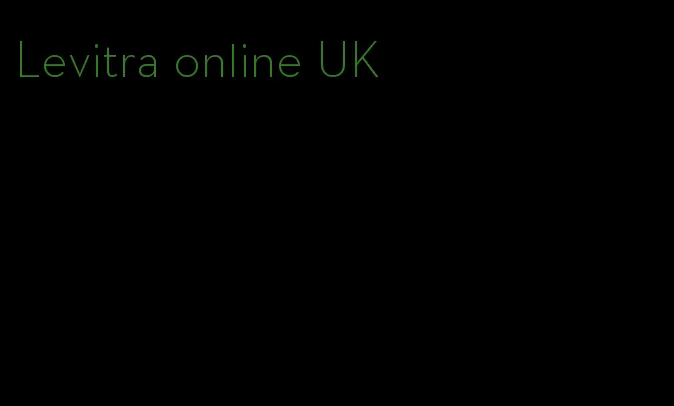 Levitra online UK