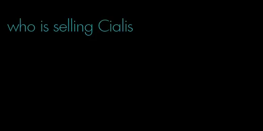who is selling Cialis
