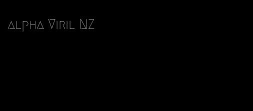 alpha Viril NZ